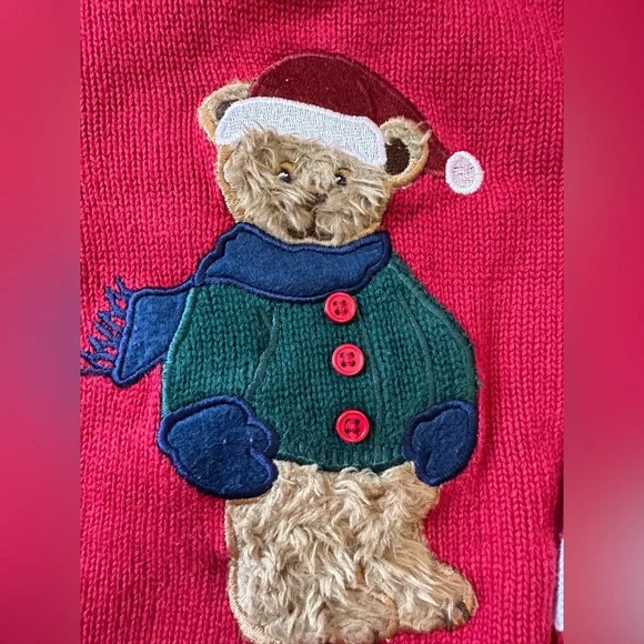 Greendog Teddy bear Christmas sweater - Picture 2 of 6